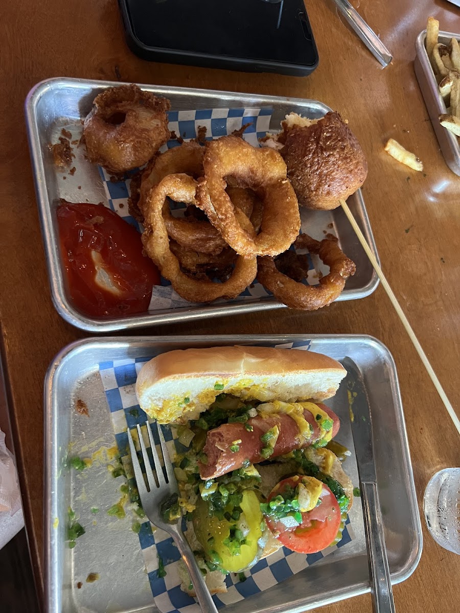 Gluten-Free at Clowndog Hot Dog Parlor