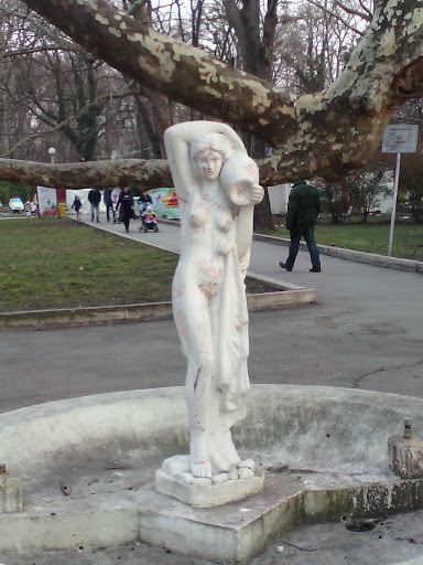 Monument in the garden