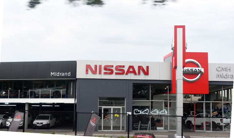 A Nissan car dealership in Johannesburg. Picture: FREDDY MAVUNDA/BUSINESS DAY