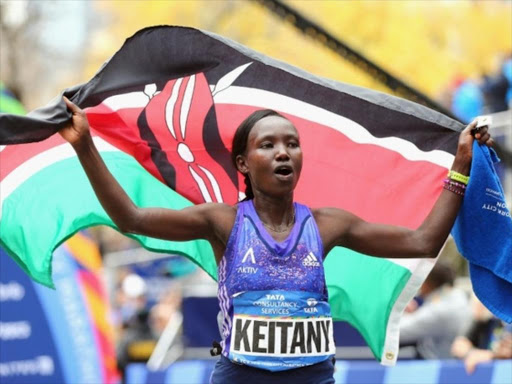 Mary Keitany of Kenya, pictured in 2015, has the longest New York City Marathon women's win streak since Norway's Grete Waitz took five in a row from 1982-1986 ./COURTESY