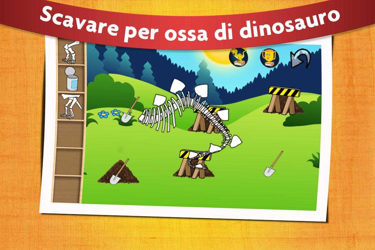 Android application Kids Dino Adventure Game screenshort