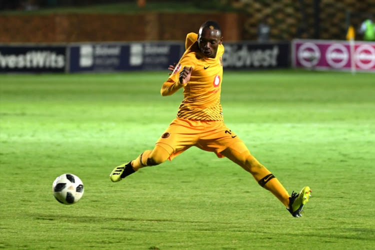 Khama Billiat of Kaizer Chiefs during the Absa Premiership match between Bidvest Wits and Kaizer Chiefs at Bidvest Stadium on January 09, 2019 in Johannesburg, South Africa.