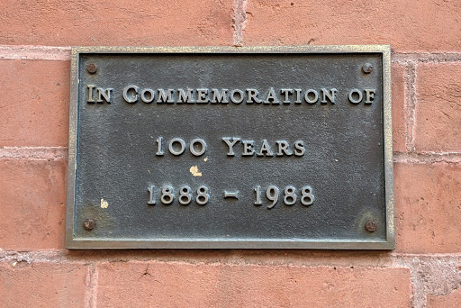 IN COMMEMORATION OF 100 YEARS 1888 - 1988   Submitted by @lampbane