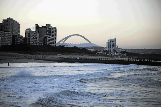 MOVING THE GOALPOSTS: Moses Mabhida Stadium in Durban, built for the 2010 Soccer World Cup.