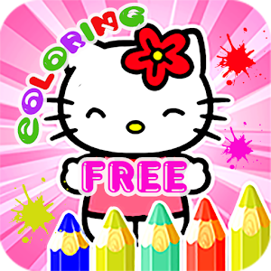 Download Kids Coloring Book For Kitty Cat For PC Windows and Mac