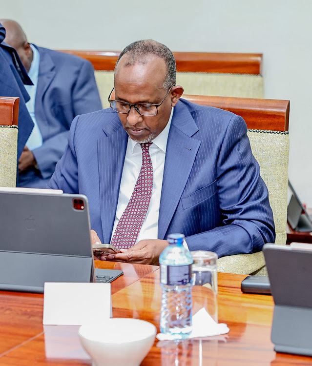 Defence Cabinet Secretary Aden Duale