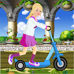 Miss Barbie Ride Scooter Apk