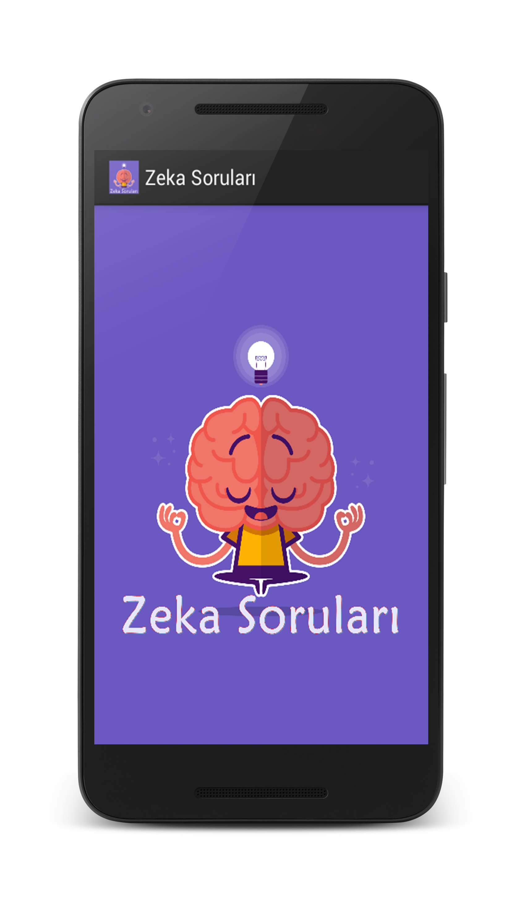 Android application Zeka Soruları screenshort