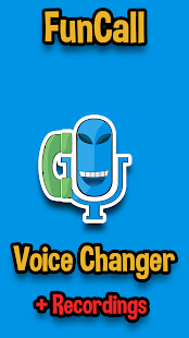 Funcall - In Call Voice Changer &  Call Recordings Screenshot