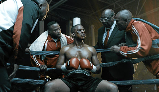 Bongile Mantsai as Dudu Nyakama in 'Knuckle City'.