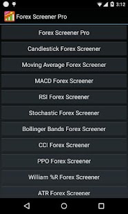 Forex Screener Pro screenshot for Android