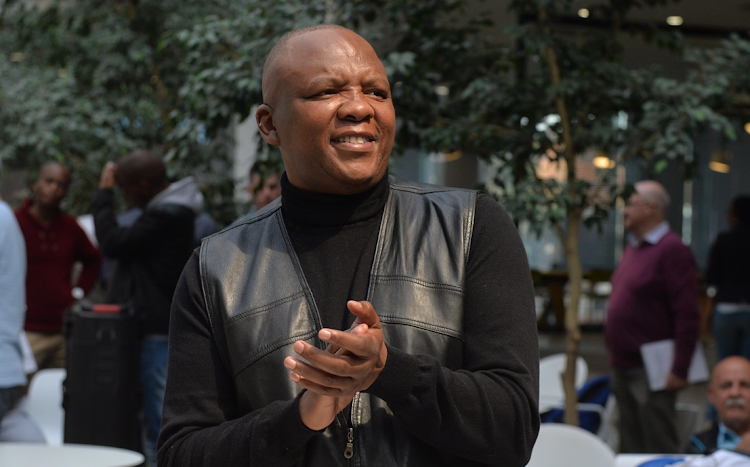Dingaan Thobela pictured at a Golden Gloves press conference at the SuperSport Studios in Randburg in 2016.