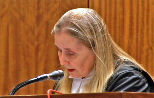 Judge Mabel Jansen has written to President Jacob Zuma and to Justice Minister Michael Masutha‚ informing them of her resignation with immediate effect. Picture: FILE