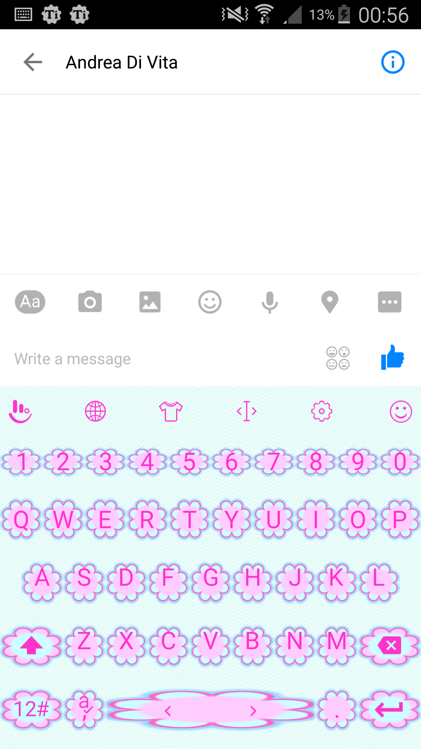 Android application Valentine 5 TouchPal Keyboard screenshort
