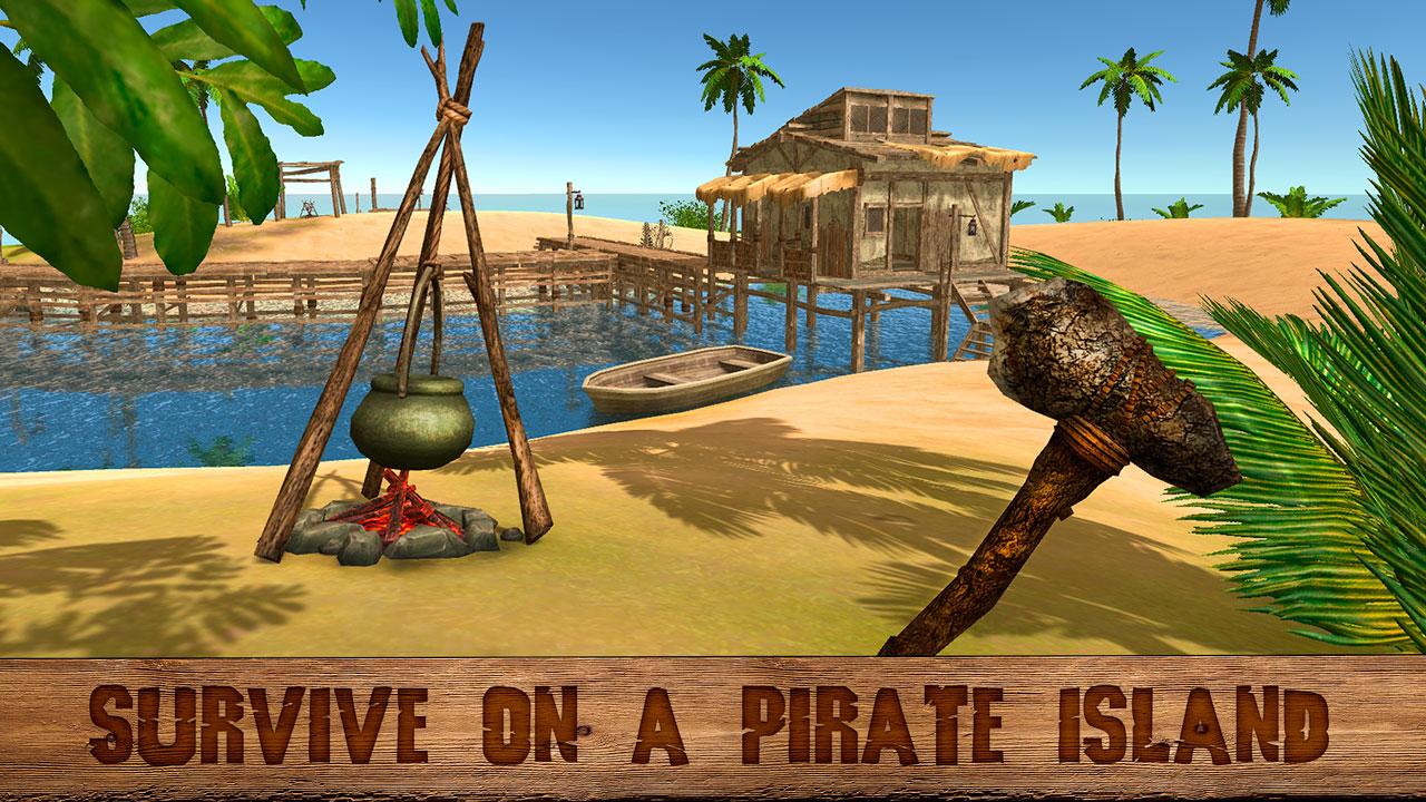 Android application Ocean Island Survival 3D screenshort