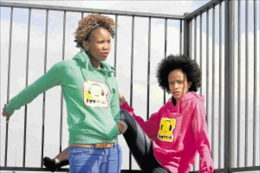 FASHION STATEMENT: Models show off some of the Lyrical clothing brand