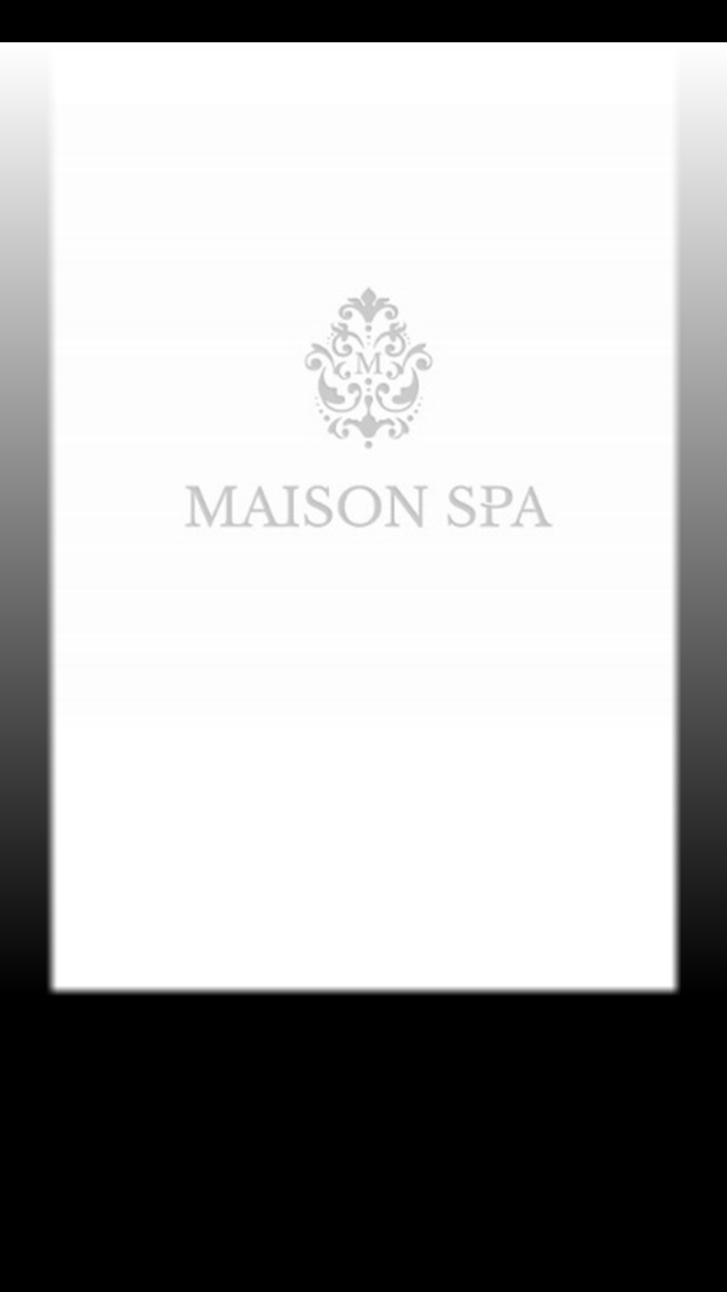 Android application MAISON SPA screenshort