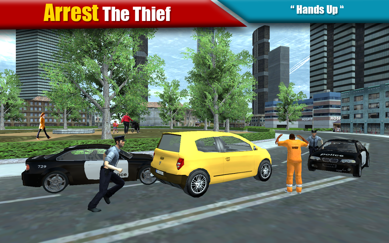 Android application City Police Thief Chase screenshort