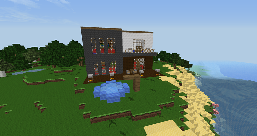 Android application House Building Minecraft Ideas screenshort