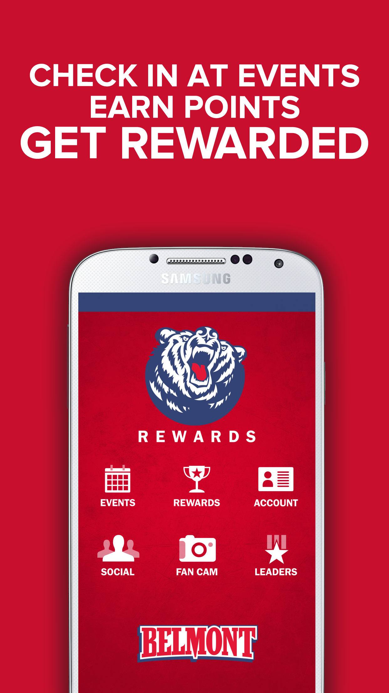 Android application Belmont Bruin Rewards screenshort