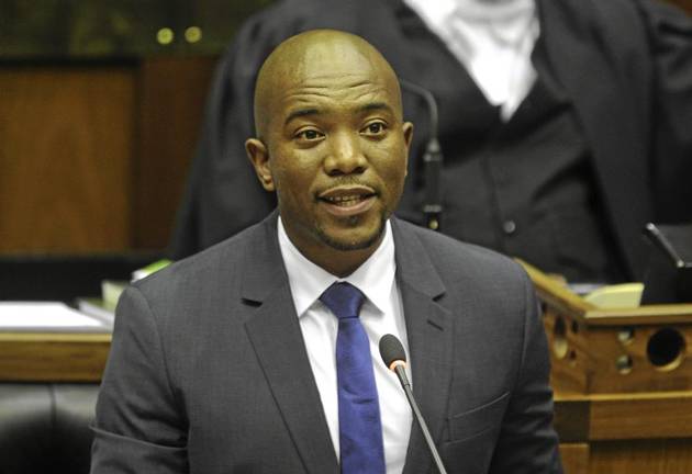 Movement for One South Africa leader Mmusi Maimane.