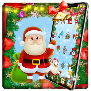 Download Shiny Bells Xmas Santa Theme For PC Windows and Mac