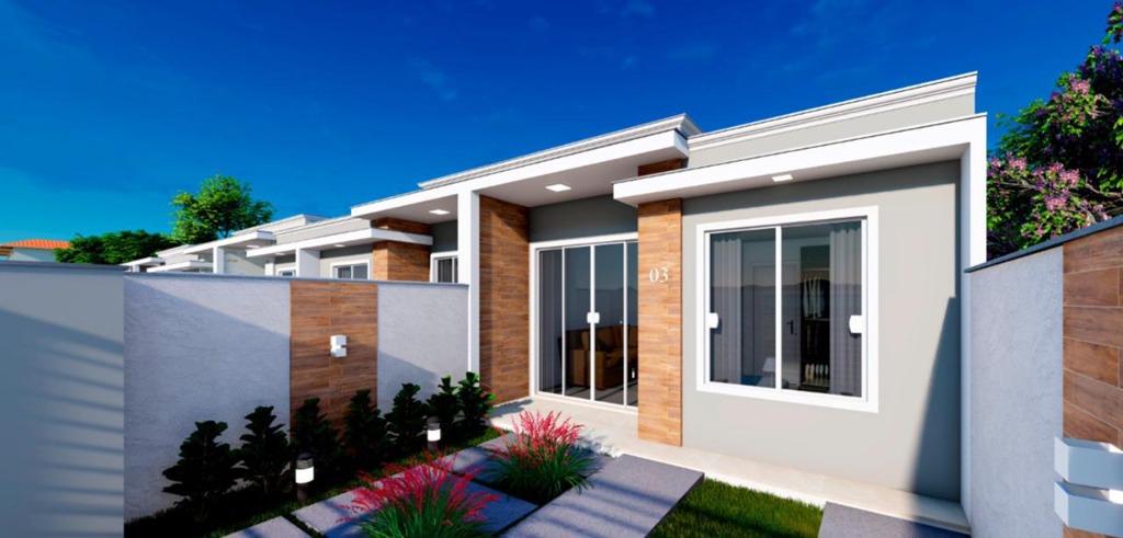 Casa com 2 dormitórios à venda, 60 m² por R$ 290.000,00 - São Domingos - Navegantes/SC