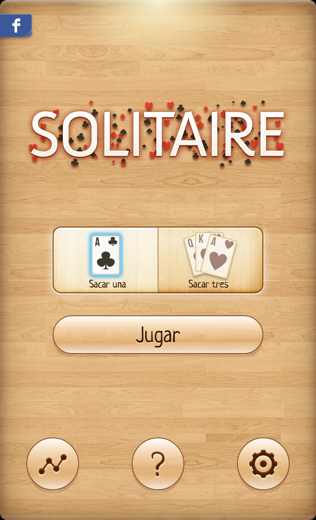 Android application Solitaire classic card game screenshort