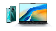 You can seamlessly connect the Huawei nova Y72 smartphone and MateBook D 16 laptop using the brand's Super Device feature.
