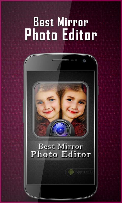 Android application Best Mirror Photo Editor screenshort