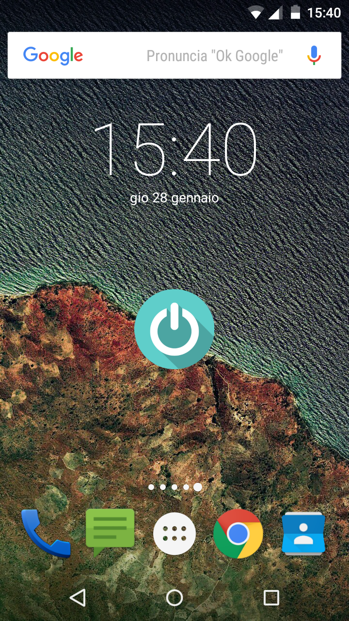 Android application Lock Screen Widget screenshort