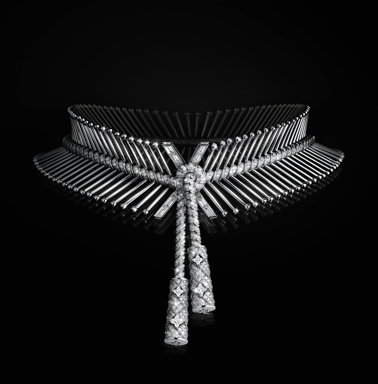Louis Vuitton High Jewellery Deep Time II necklace