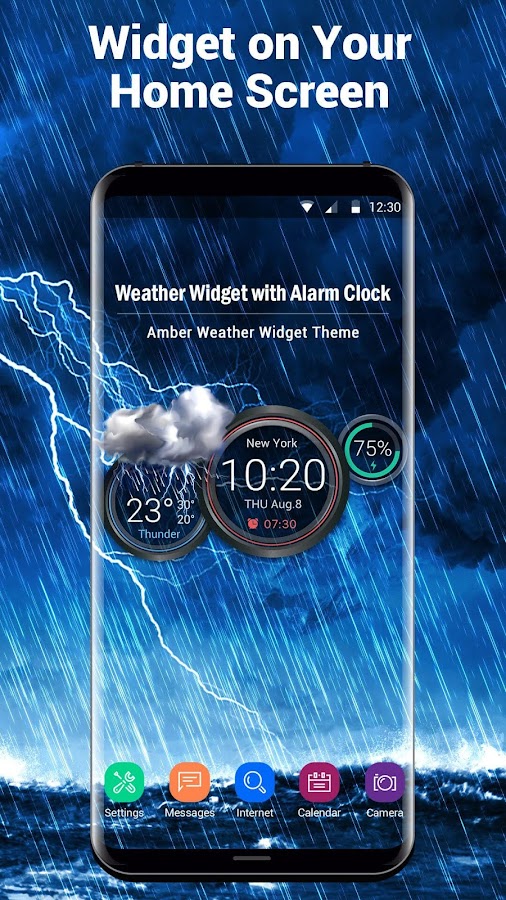 Прогноз погоды — приложение на Android