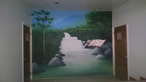 Waterfall Mural