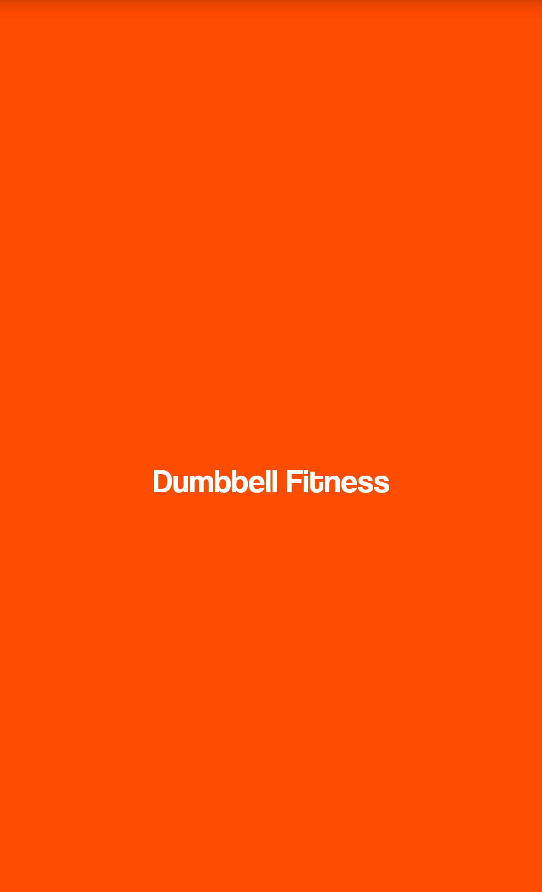 Android application Dumbbell Fitness Training Pro - Strength Exercises screenshort