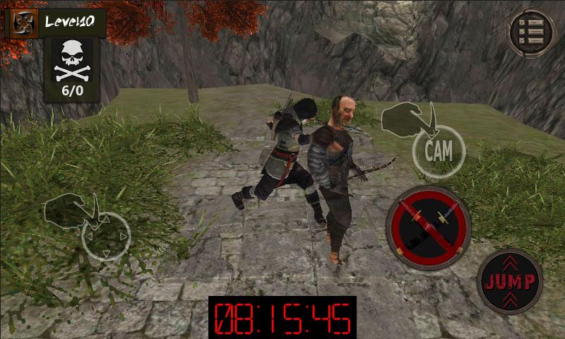 Android application Death Ninja Assassin 3D screenshort