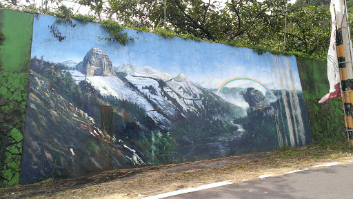 山水壁畫