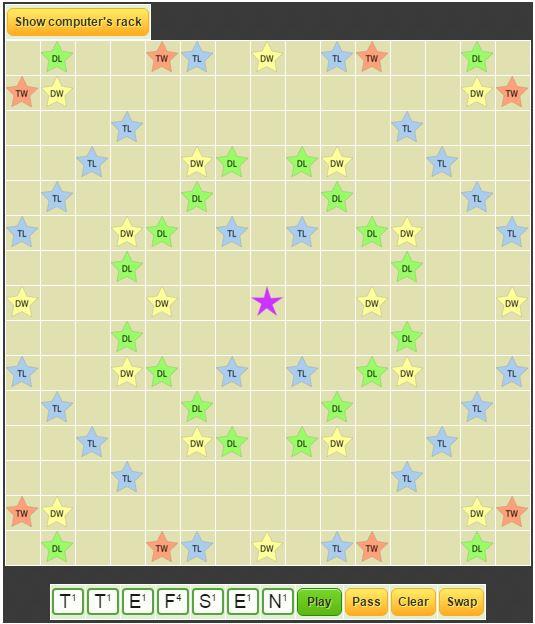 Android application Scrabble Solitaire 2 screenshort