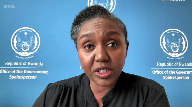 Rwanda Government spokesperson Yolande Makalo