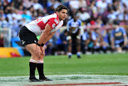 Lions' centre Rohan Janse van Rensburg during the 2017 Currie Cup semifinal game against Western Province at Newlands Rugby Stadium, Cape Town on 21 October 2017.   