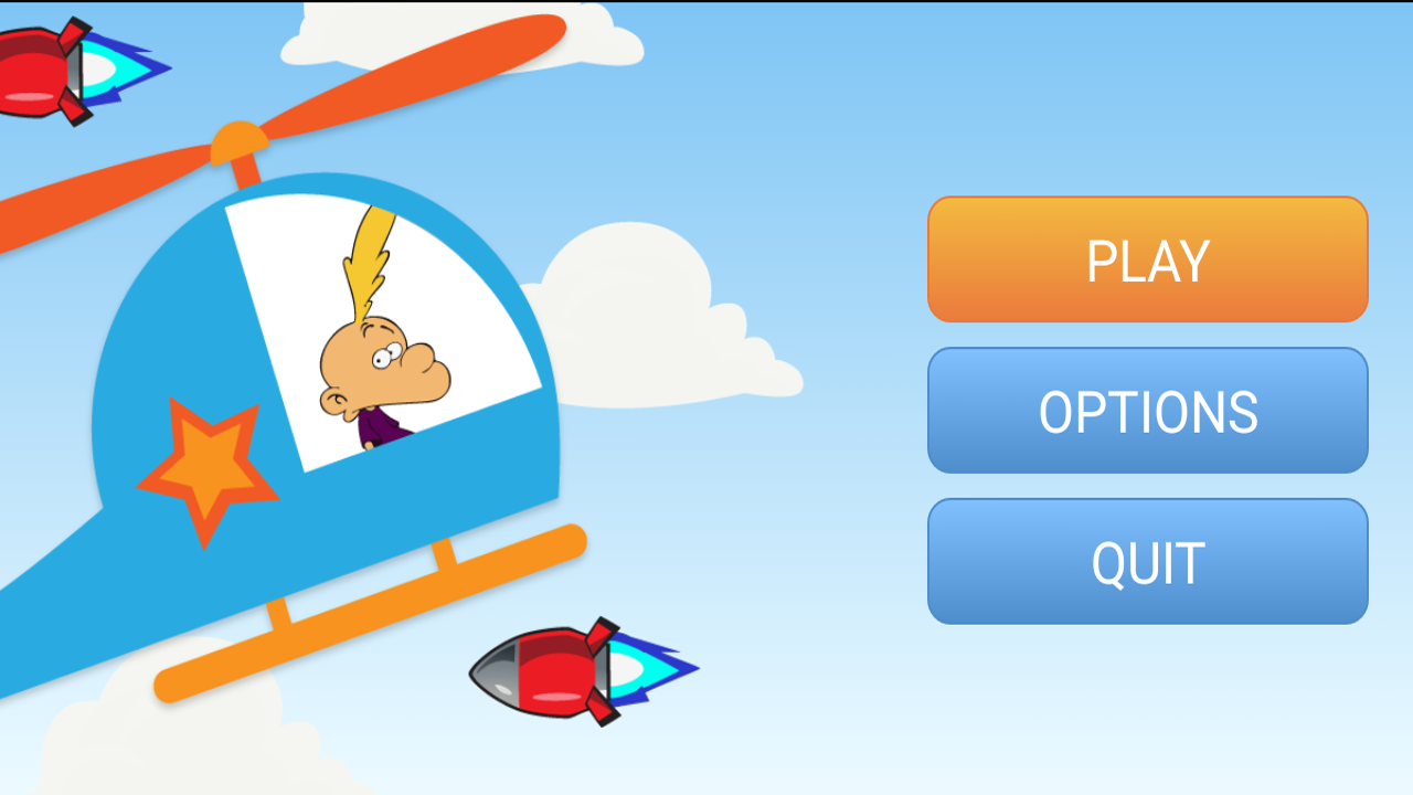 Android application Titeuff Try Fly Rocket Escape screenshort