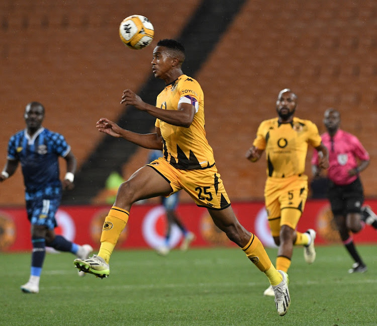 Given Msimango of Kaizer Chiefs during DStv Premiership 2023/24 match between Kaizer Chiefs and Moroka Swallows at FNB Stadium in Nasrec on the 02 March 2024.