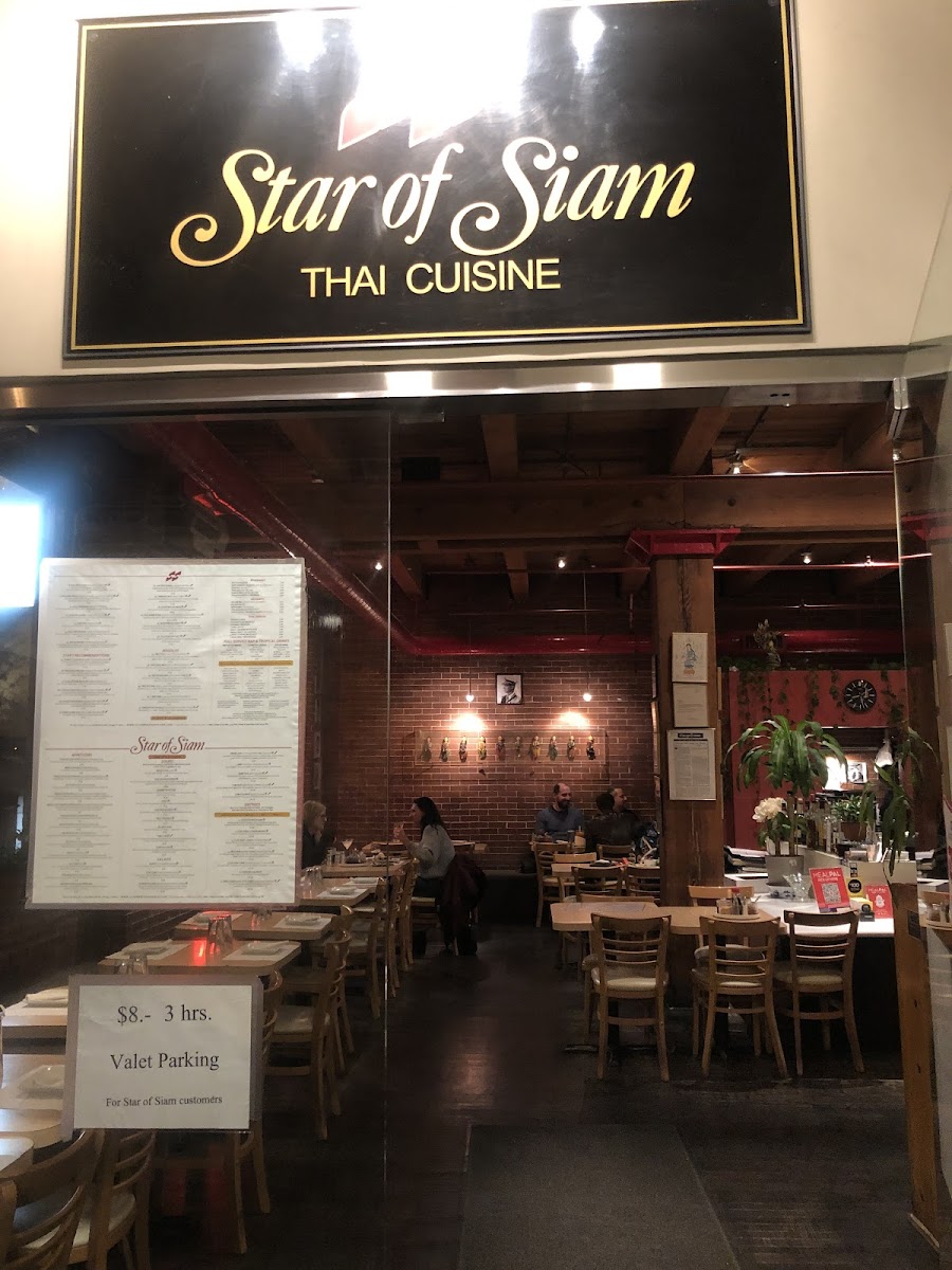 Gluten-Free at Star of Siam