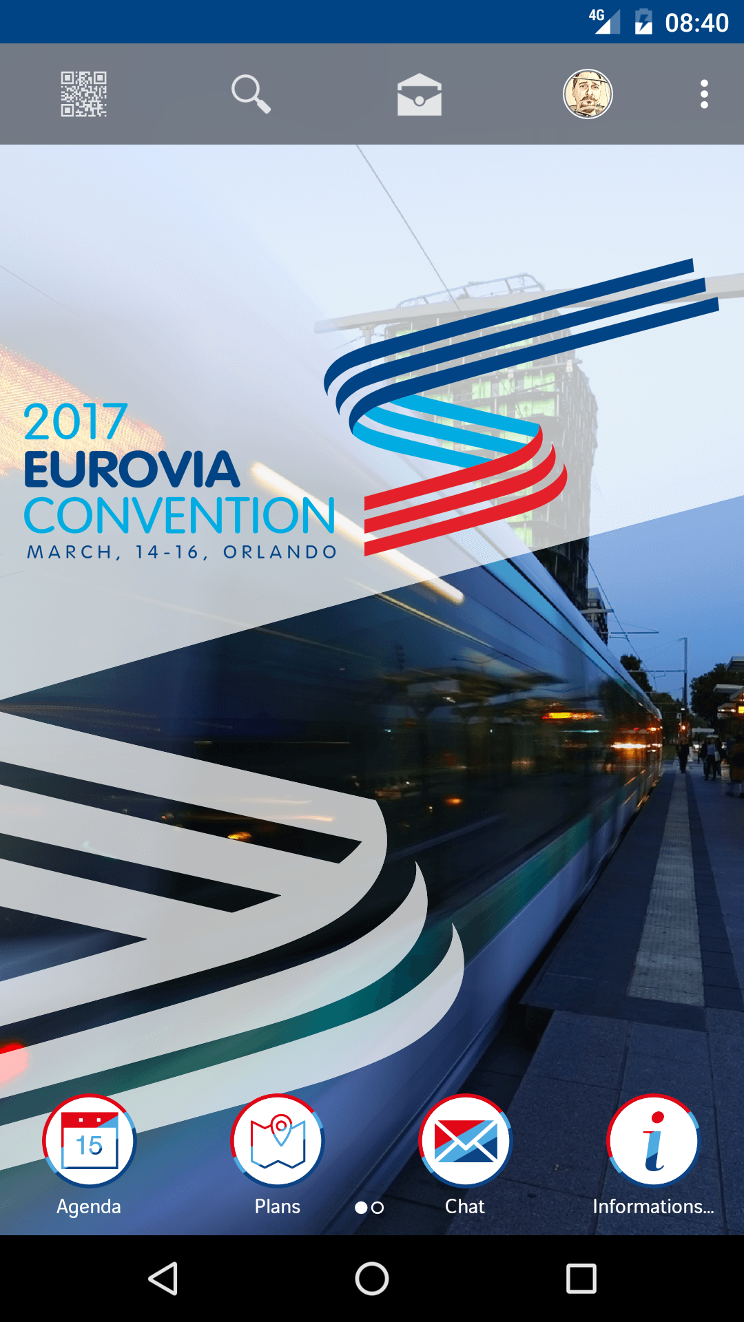 Android application Eurovia Convention 2017 screenshort