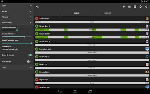 Advanced Download Manager Pro Screenshot