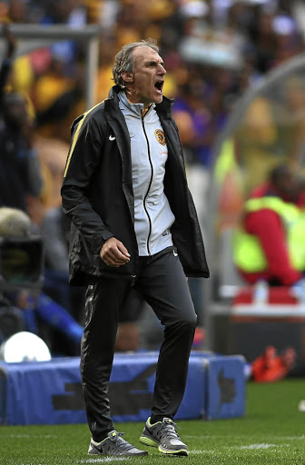 Kaizer Chiefs coach Giovanni Solinas.