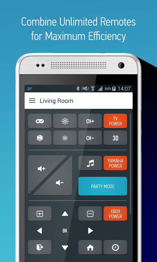 Android application AnyMote - Smart Remote Control screenshort