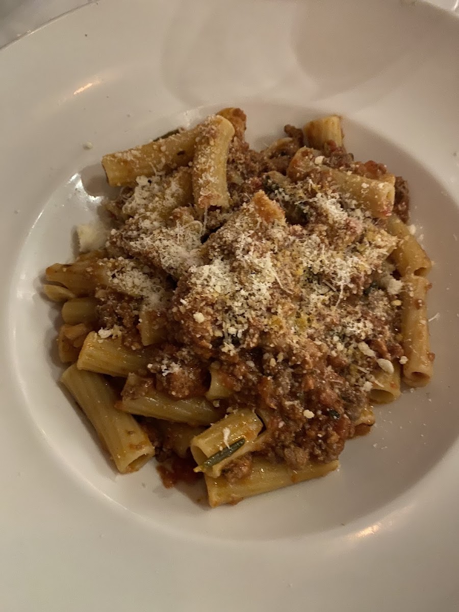 Gluten-Free Pasta at Ristorante Quattro