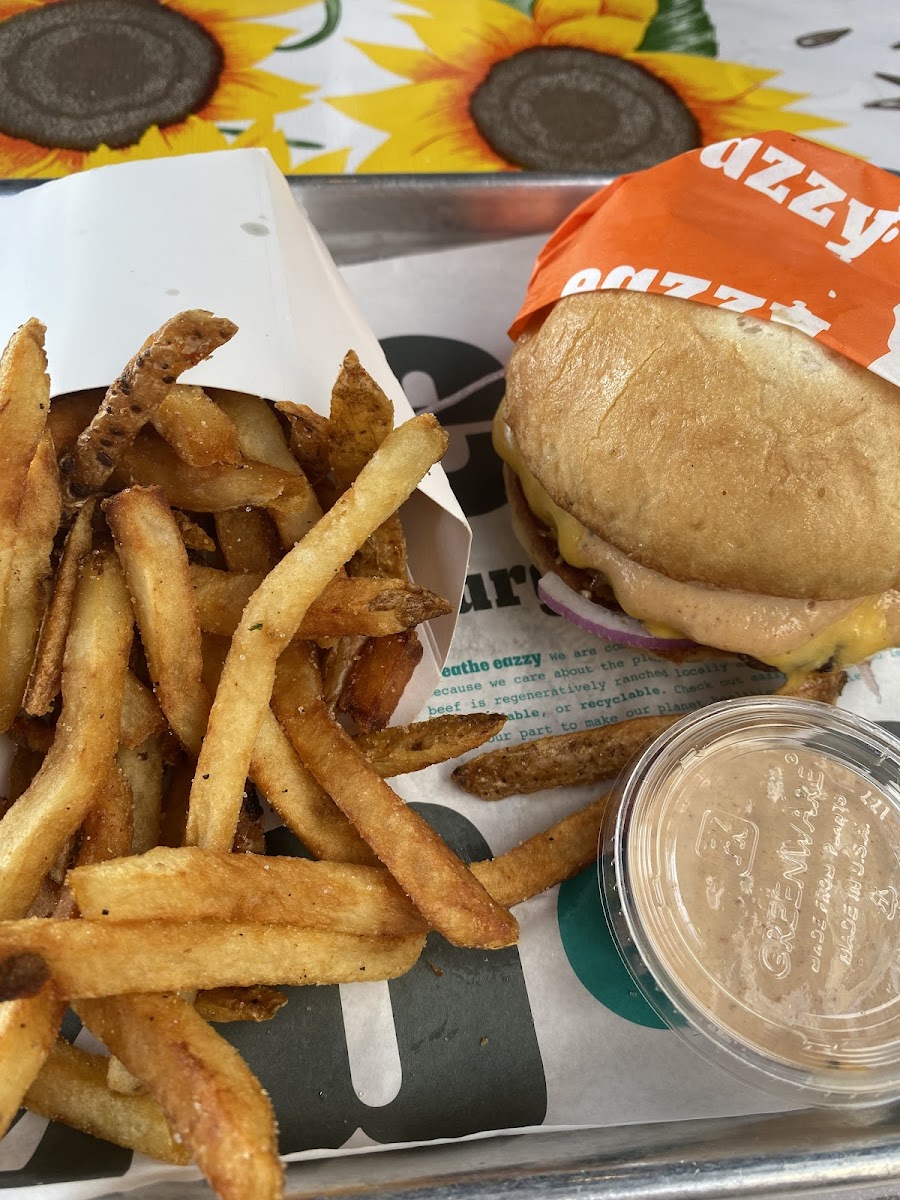 Gluten-Free at Eazzy Burger