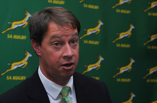 Jurie Roux (CEO of SA Rugby) during the SA Rugby briefing at Southern Sun Newlands on December 09, 2016 in Cape Town, South Africa. in Cape Town, South Africa.